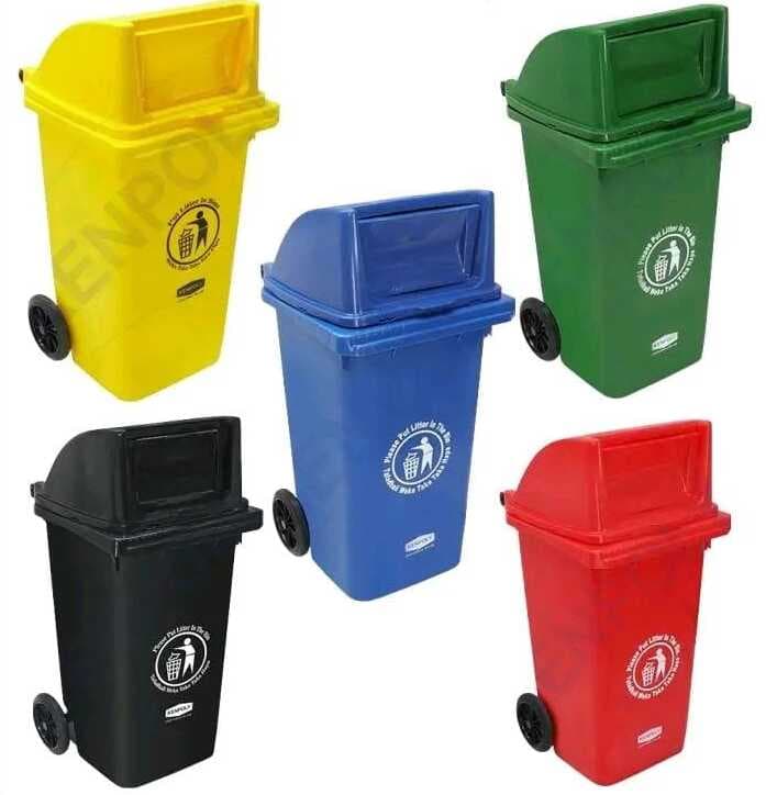 100 litre swing bin for waste disposal